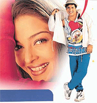 Aishwarya with Govinda in Albela