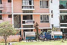 A school on residential premises in Sector 32 of Chandigarh.