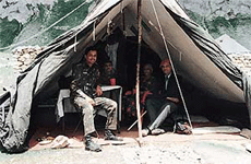 An Army medical camp at Panchtarni