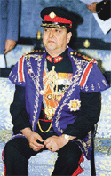 King Gyanendra: Uneasy head?