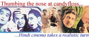 Thumbing the nose at candyfloss...