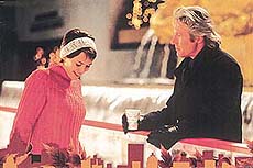 Winona Ryder and Richard Gere in "Autumn in New York".