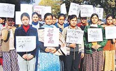 A rally organised at PGI as part of �anti-tobacoo-day� celebrations on Saturday.