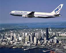 ndated file photo of a Boeing 767-300 passenger plane