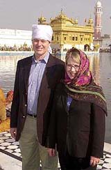 Deputy Prime Minister of Canada John Manely along with his wife
