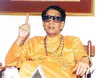 Shiv Sena supremo Bal Thackeray