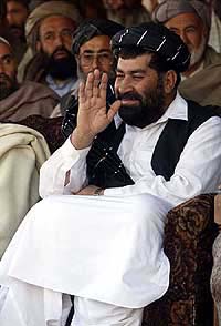 The Governor of Southern Afghan city of Kandahar, Gul Agha