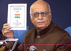 Home Minister L. K. Advani