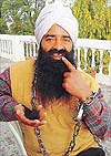 Amritsar district resident Kuldeep Singh, who was allegedly picked up by the police 