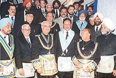 MW D. D. Udeshi, Grandmaster, Grand Lodge of India
