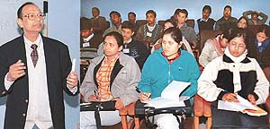 Dr J. N. Dey, coordinator of Scientific Education and Research Council 