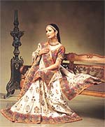 A designer dress from L`affaire. 