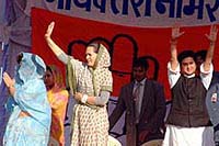 Congress President Sonia Gandhi