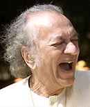 Indian sitar maestro Pandit Ravi Shankar