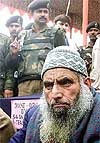 Abdul Gani Dar, 62 year-old chief commander of a militant separatist group