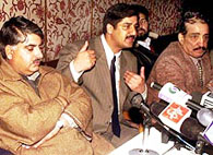 Jammu and Kashmir Awami League chairman and MLA Kuka Parry