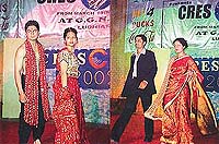 Students take part in various events on the concluding day of the inter-college youth festivalat GGN Institute of Management and Technology, Ludhiana, on Tuesday.