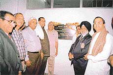 The recently constructed Blood Bank building was inaugurated at Krishna Charitable Hospital by Mr Harnam Das Johar in Ludhiana on Friday.