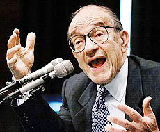 Chairman of the Federal Reserve Alan Greenspan