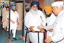 The Punjab Chief Minister, Capt Amarinder Singh, arrives at the Punjab Vidhan Sabha