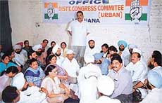 The DCC (Urban) meets to discuss the coming municipal elections in Ludhiana, on Thursday. 