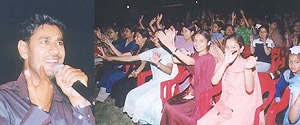 Harbhajan Mann performs 