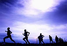 Athletes from over 50 countries race across Leopardstown race course 