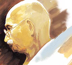 Portrait by Kuldip Dhiman