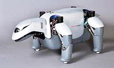 A prototype of robot guard dog �T75 Type 1� was unveiled by Japan�s Sanyo Electric Co in Japan on Tuesday.