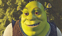 The animated character, Shrek, is seen from the Academy Award-winning animated feature film, �Shrek.� 