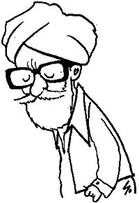 Portrait by Sandeep Joshi