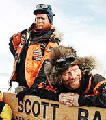 Polar explorers Eric Philips and Jon Muir