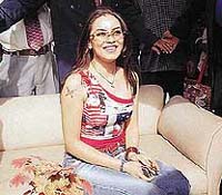 Bollywood actress Mahima Chowdhury