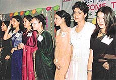 Participants at a function of the Shaheed Udham Singh College of Engineering and Technology, Tangori, at Kisan Bhavan, Chandigarh, on Saturday.