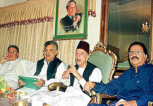 Boycott of a referendum military ruler General Musharraf