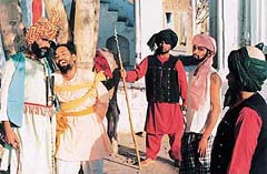 A scene from �Dharam Di Chadar�
