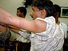 A local journalist from Ahmedabad