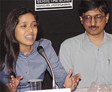 Organisers at a press conference