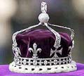 The Crown with the Kohinoor diamond