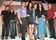 Top models of the country don a new summer collection that was unveiled at the Chandigarh Golf Range on Friday. 