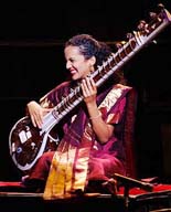 Anoushka Shankar, daughter of Ravi Shankar, performs at Carnegie Hall