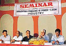 A seminar on the problems of powerloom industry