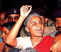 Narmada Bachao Andolan leader Medha Patkar