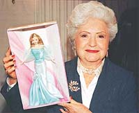Ruth Handler, who created Barbie