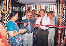 PNB General Manager U.S. Bhargava inaugurates the first signature branch of the bank