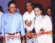 Bollywood actress Amisha Patel launches Radio Mirchi