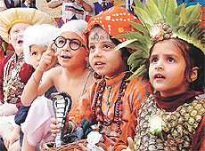 Tiny tots of KVM School, Civil Lines