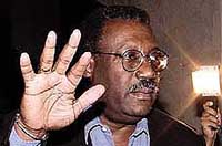 Clive Llyod former cricket captain of West Indies