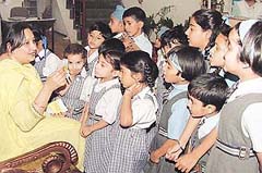 Tiny tots of Sanjay Public School