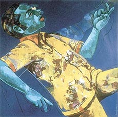 Happy family, Acrylic on canvas.